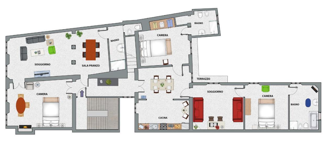 Acacia Firenze Apartments Artemisia-Angelica Florença Exterior foto